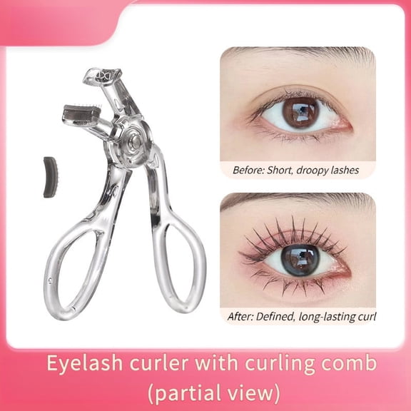 AiFlin Eyelash Curler with Silicone Replacement Pads