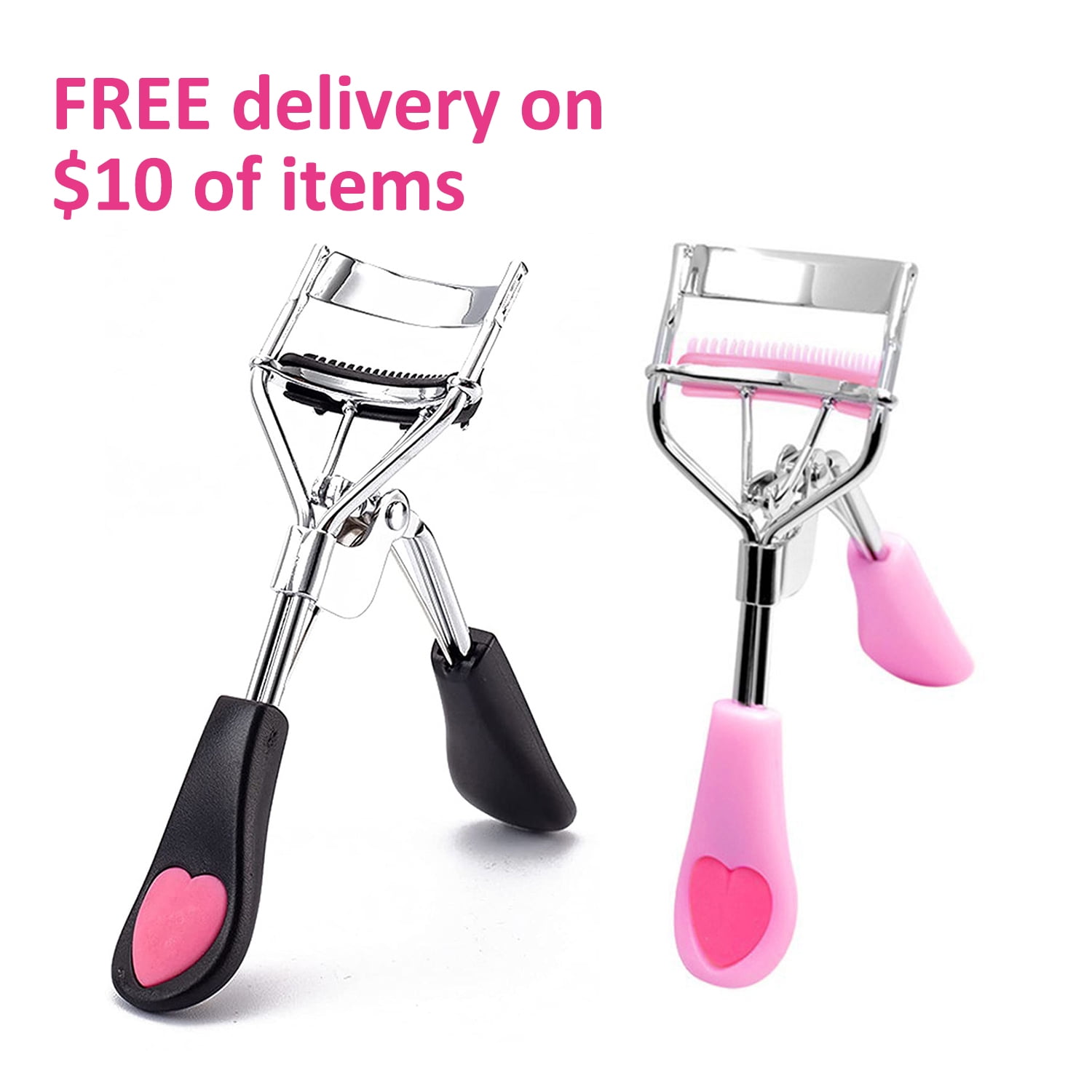 Eyelash Curlers with Comb Built in MICPANG Eye Lash Curler with Brush