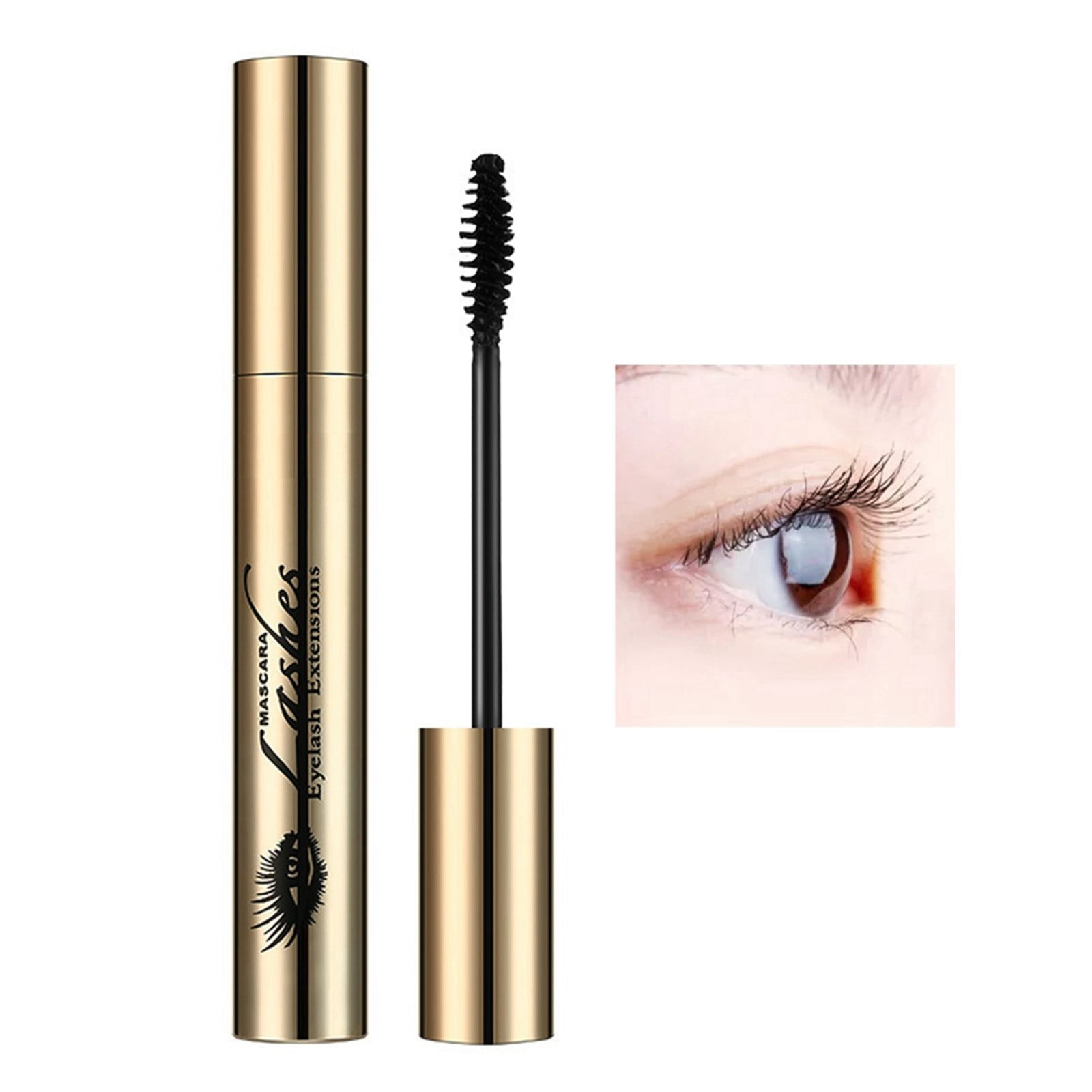 Eyelash Curling Wand Long Thick Curly Long Lasting And Does Not Dry Out