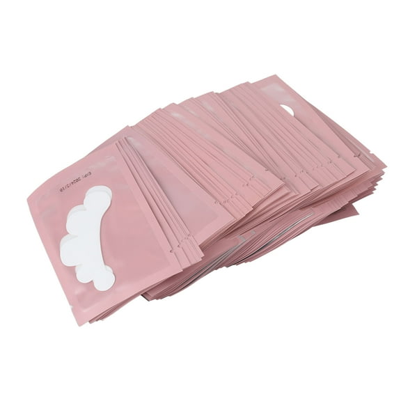 Under Eyelash Extension Pads, Non Woven Eyelashes Pads, 100 Pairs Grafted Eyelashes Isolation Pads Petal Shape Non Woven Eyeshadow Stickers for Eyelash Extensions