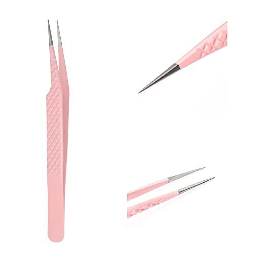 Eyelash Extension Tweezers FADLASH Tweezers Precision Slanted Straight