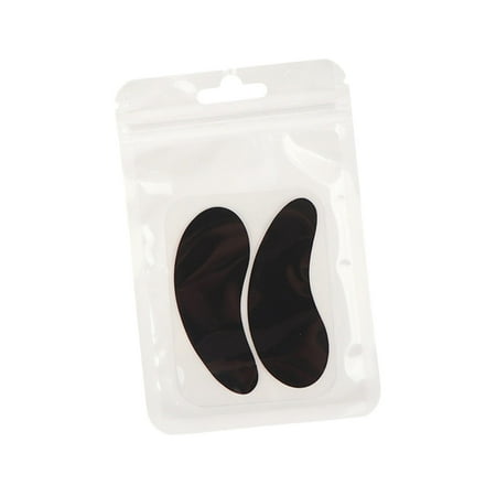 Eyelash Extension under Eye Pads Eye Patches Professional Soft Silicone Reusable Black