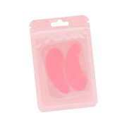 Eyelash Extension under Eye Pads Patches/ Reusable Soft Silicone for Eyelash Lifting Tool/ Extension Supplies/ Eyelash Tinting Pink