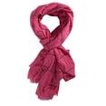 thumbnail image 1 of Eyelash Fringe Checkered Plaid Beach Wrap Scarves, 1 of 8