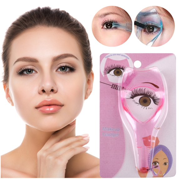 Eyelash Guide Card, A, 1 Pceyelash Eye Liner Eyelash Plastic Lash Curler Guards for Makeup, Easter Mother'S Day Gift Makeup Organizers