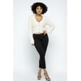 thumbnail image 1 of Eyelash Knit Cropped Cardigan With Pearl Button Details, 1 of 7