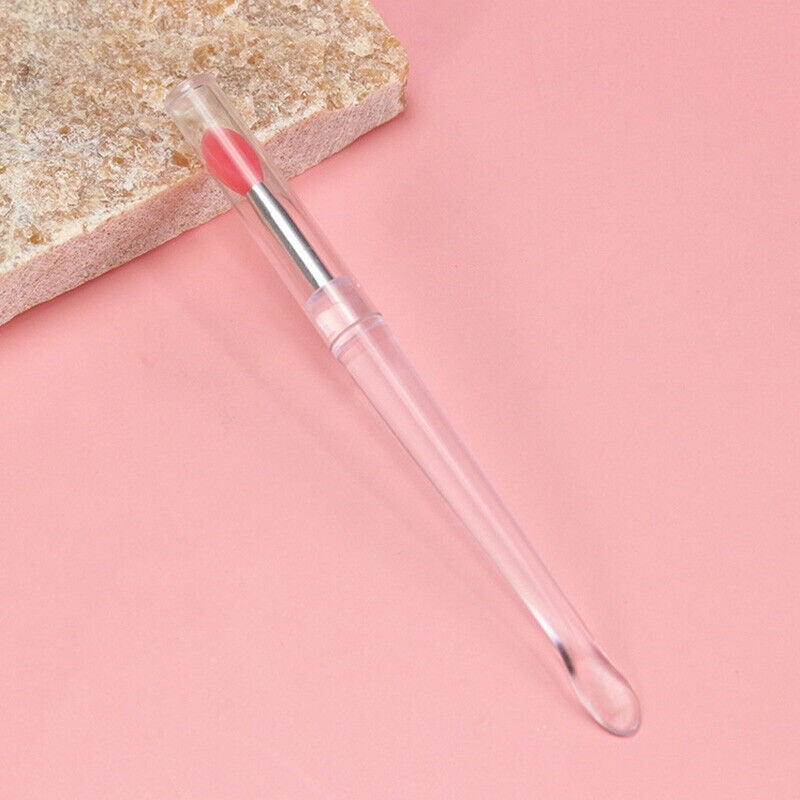 Eyelash Lash Mascara Applicator Lipstick Wands Cleaner Brush Silicone