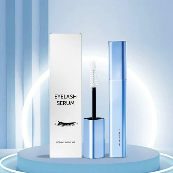 Eyelash Serum 6ml Biotin Containing Mascara And Eyebrow Enhancement Polypeptide And Natural Extract,Easy to Carry New Beauty Personal Care