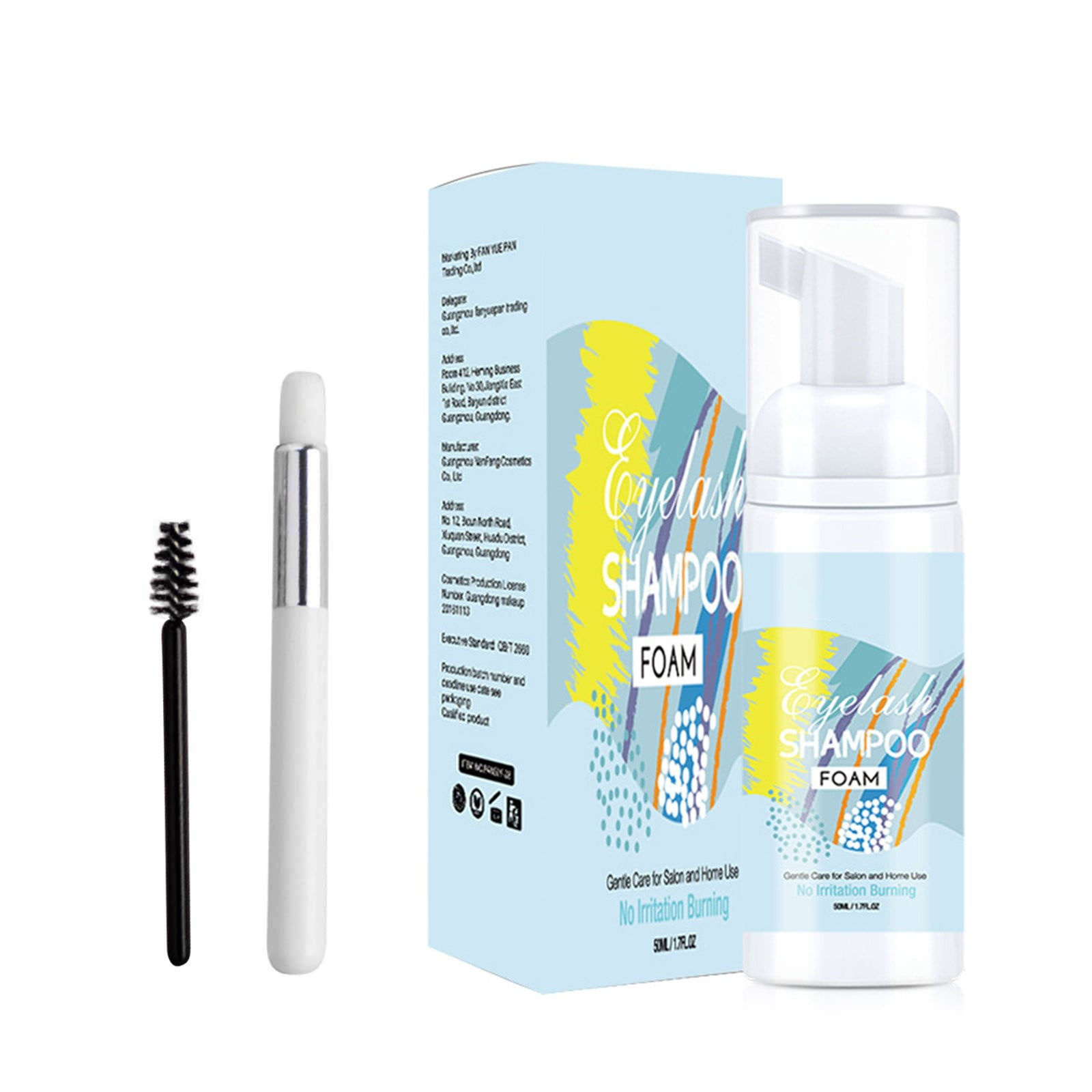 Eyelash Shampoo Clean False Eyelashes Eyelash Cleaning Shampoo 50ml