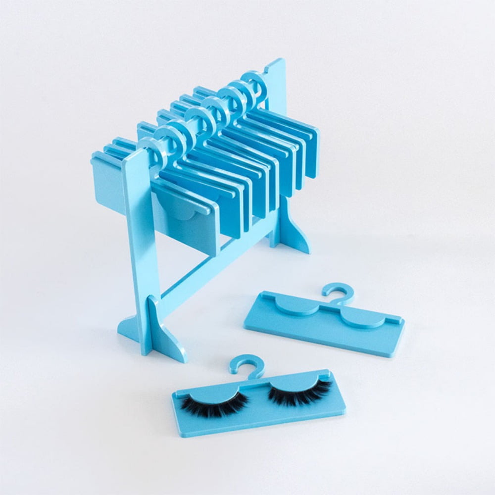 Eyelash Storage Eyelash Holder Rack Mini Acrylic Eyelash Hanger Rack Lash Organizers and