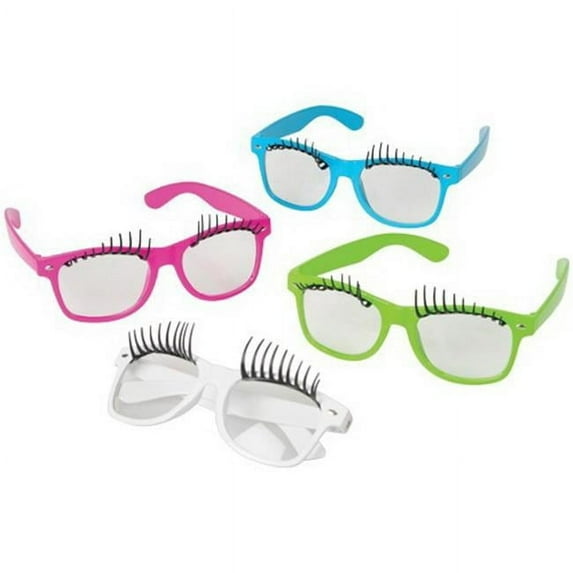 Eyelash Toy Sunglasses - Pack of 12