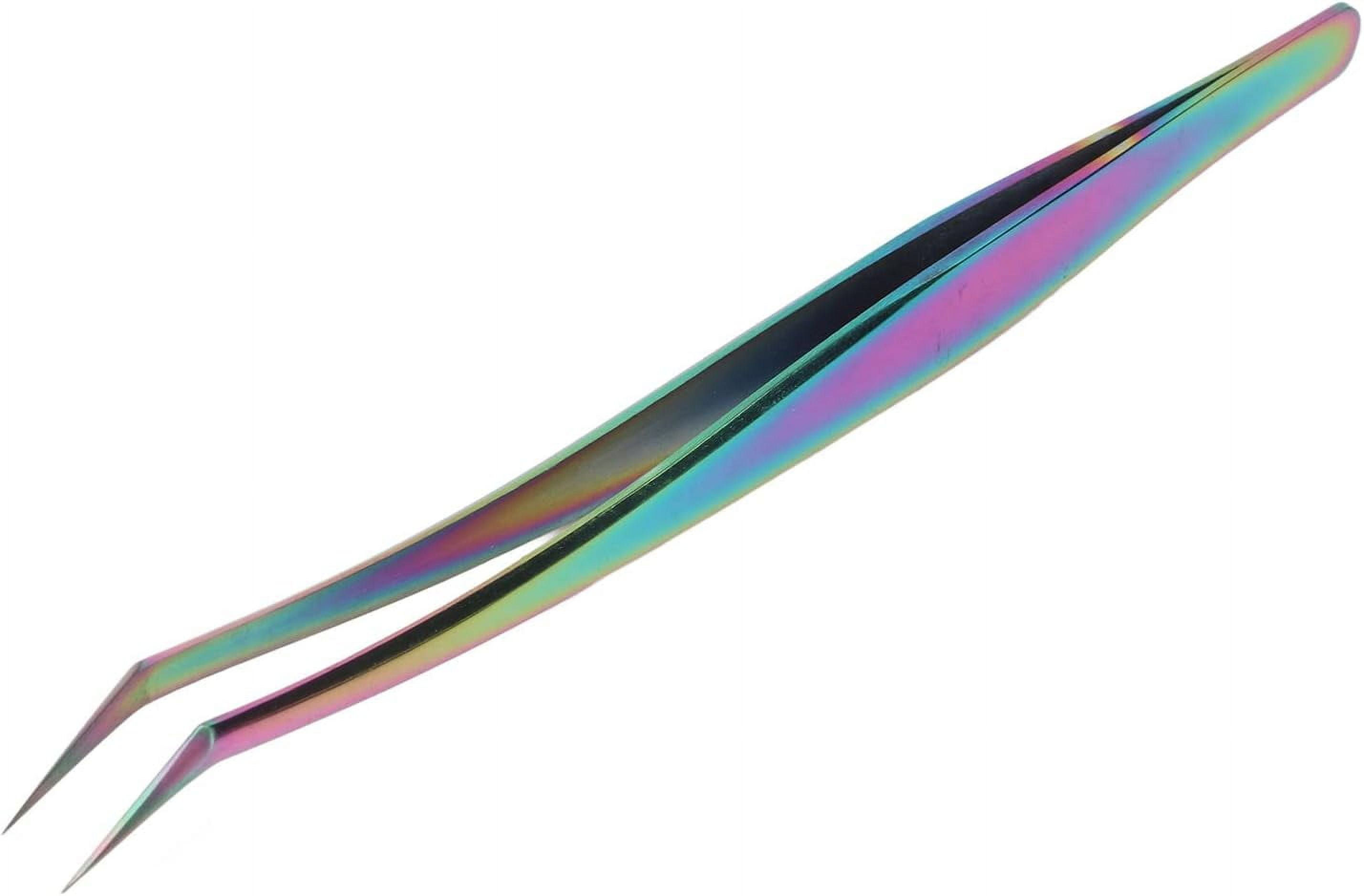 Eyelash Tweezer, False Lash Tweezer Long Lasting Precise Colorful