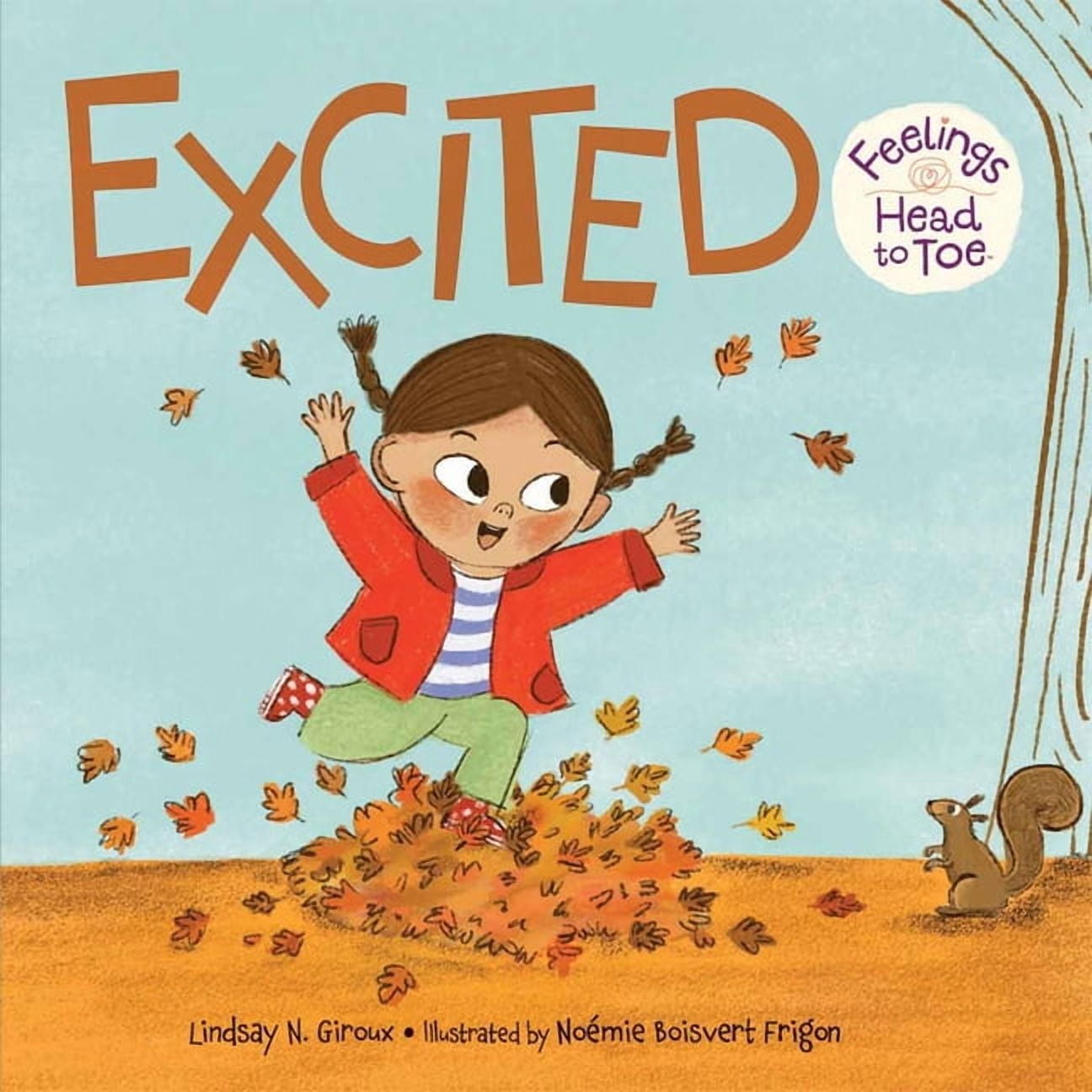 Feelings Head to Toe Board Books Excited Feelings Head to Toe, (Board Book)