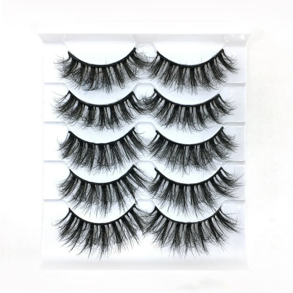 Eyelashes 2 Product Category Volume Wispy Lashes - Unique Pairs Eye Multipack Dramatic Eyelashes 8D False Lashes Pack