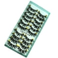 thumbnail image 1 of Eyelashes 3D 3D Eyelashes Thick Eyelashes 10 Pairs Of High-grade Fiber, 1 of 3