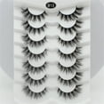 thumbnail image 1 of Eyelashes False Eyelashes Lashes 5 Pairs Soft 3D 6D Volume Eyelashes Packs for Dramatic, 1 of 8