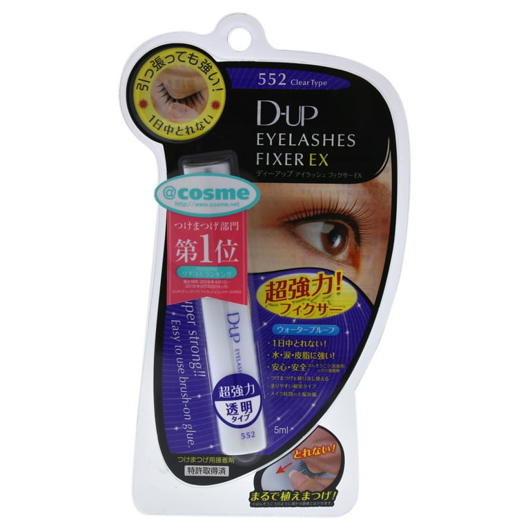 Eyelashes Fixer Ex - 552 Clear by DUP for Women - 0.17 oz Eyelashes Fixer Ex - 552 Clear by DUP for Women - 0.17 oz
