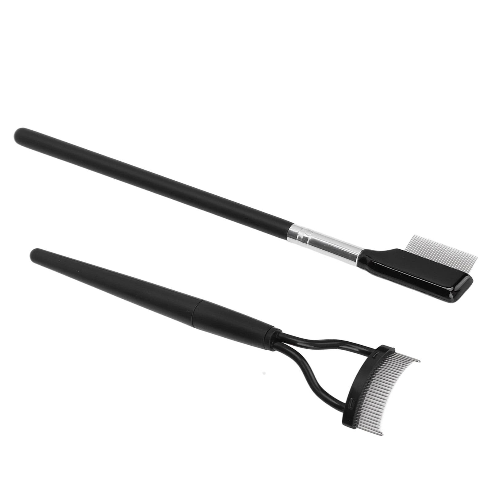 Eyelashes Separator Comb Set, 2pcs Eyelash Comb Set Folding Stainless