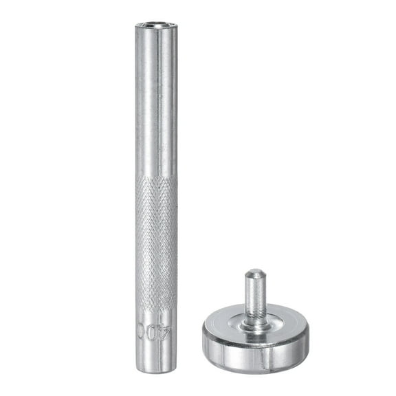 Eyelet Hole Punch Die Tool 6mm Grommet Setter Install Tool with Base for Fabric Crafts