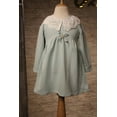 thumbnail image 1 of Eyelet Lace Collar Dress for Little Girls in Combed Cotton, 1 of 4