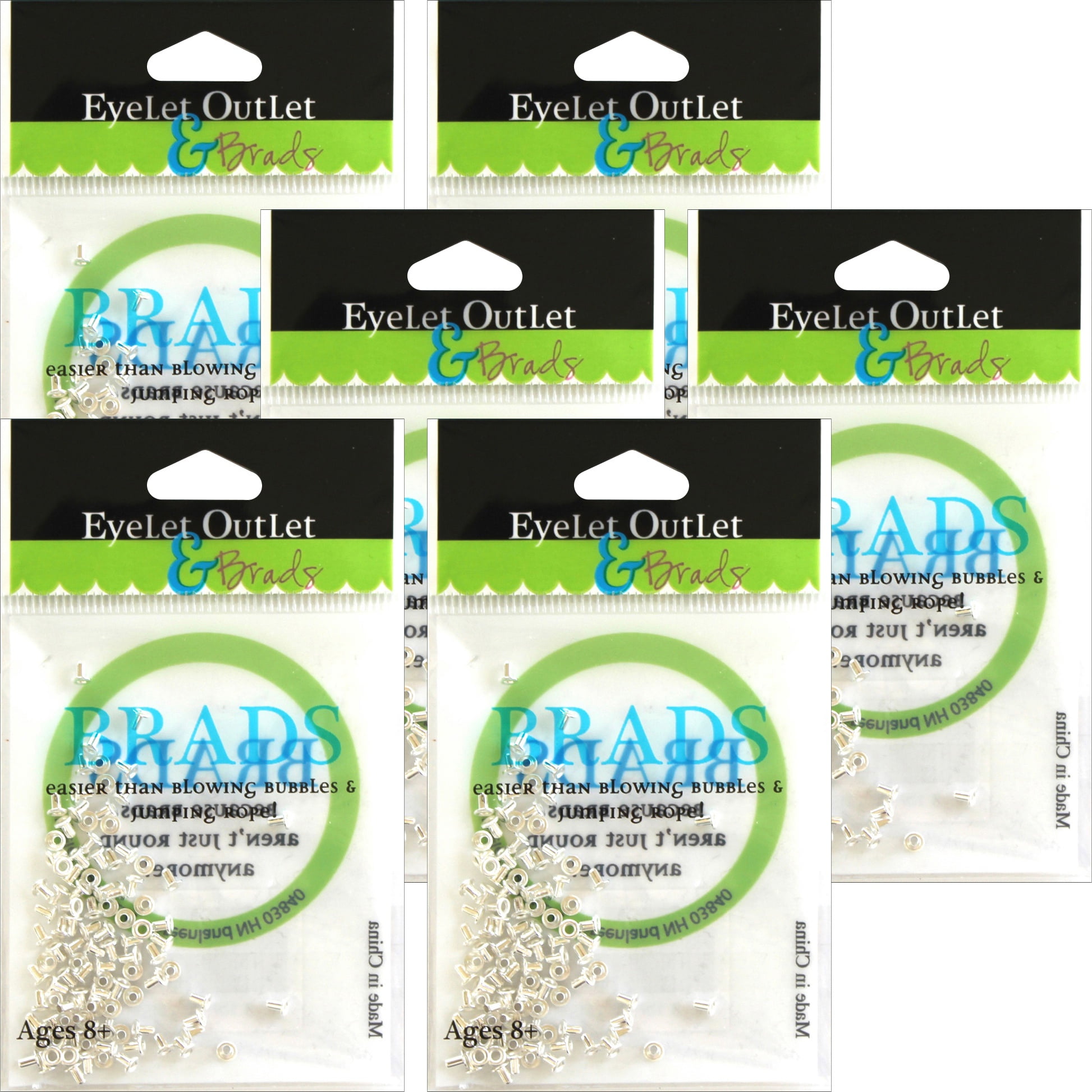 Eyelet Outlet Eyelets .0625"Approx 150 Count, Multipack Of 6