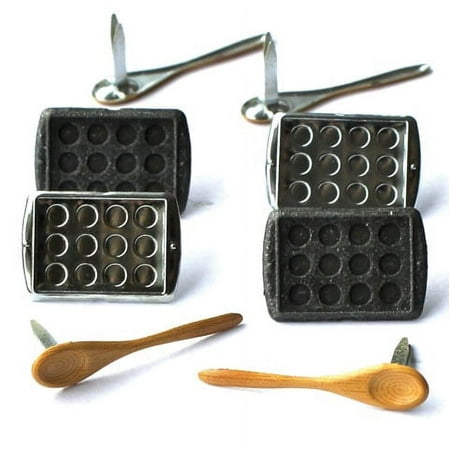 Eyelet Outlet Shape Brads 12/Pkg-Baking