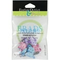 thumbnail image 1 of Eyelet Outlet Shape Brads 12/Pkg-Tea, 1 of 2