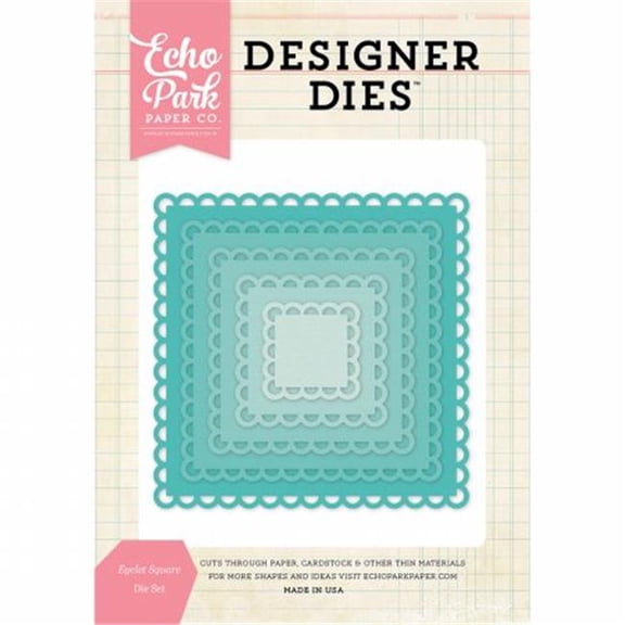 Eyelet Square Nesting Large Die Set