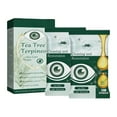 Eyelid Cleansing Wipes Eye Mite Removing Wipes, Tea Tree Oil Moisturizing for Dry Eyes Cleansing