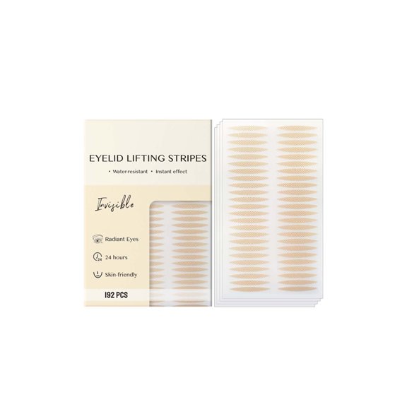 Eyelid Lifting Stickers, Invisible Double Eyelid Patches, Thin Comfortable Fit, Long Lasting Hold, Natural Enhancement, Easy Application and Removal