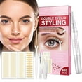 thumbnail image 1 of Eyelid Tape, Instant Double Eye Lid Tape Invisible, Eyelid Lifter Strips, Eye Lift for Droopy, Uneven, Hooded Eyes, Eyelid Lift for All Eyelids (480pcs), 1 of 5
