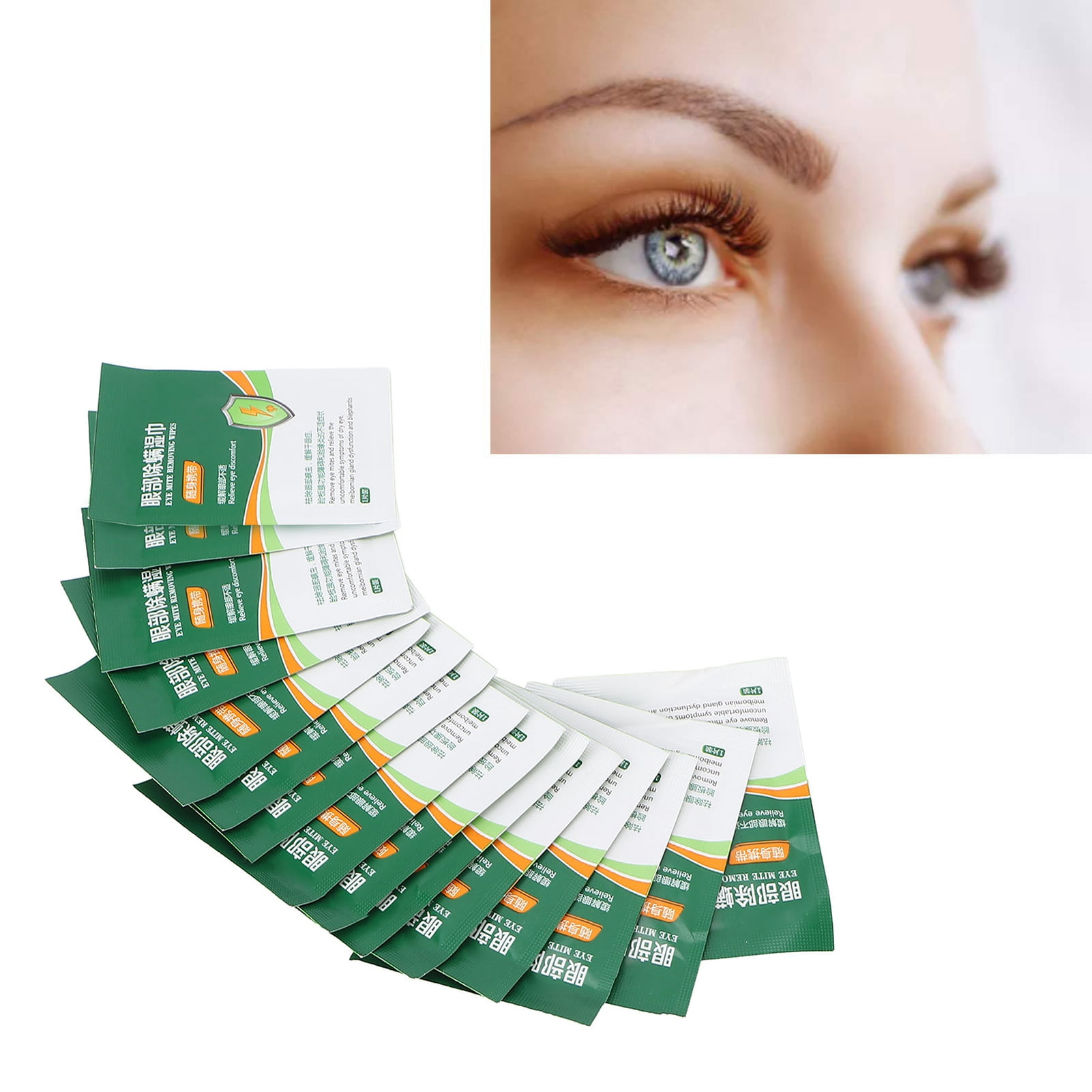 Eyelid Wipes,15pcs Facial Cleansing Cloths For Dry Itchy Eyes Eye