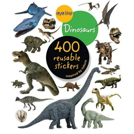 Eyelike Stickers Eyelike Stickers: Dinosaurs, (Paperback)