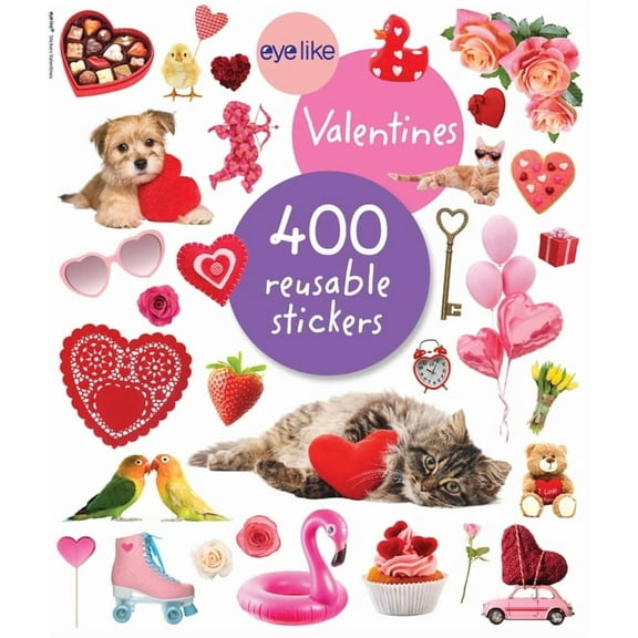 Eyelike Stickers Eyelike Stickers: Valentines (Paperback)