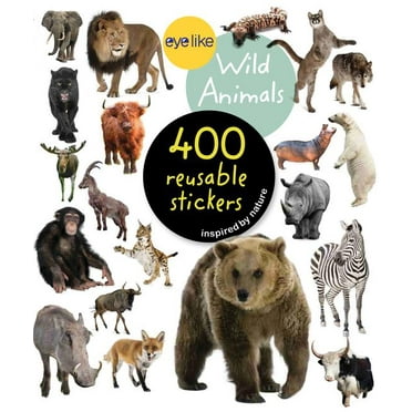 Wild Animals Coloring Book, (Paperback)