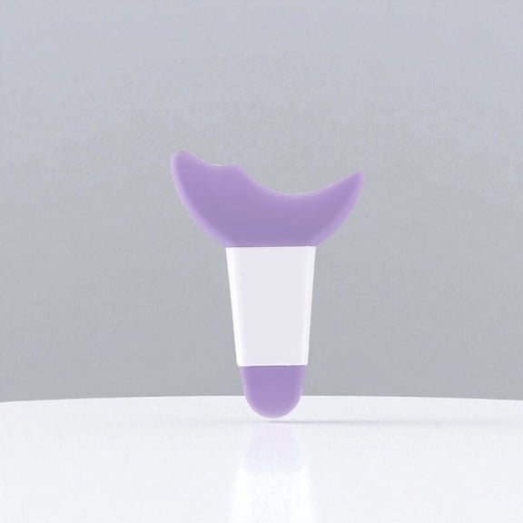Eyeliner Application Guide - Purple Crescent Silicone Stencil Makeup Tool, Eye Makeup Assistant (1 Piece)beauty makeup brushes esthetician supplies eyeshadow brush