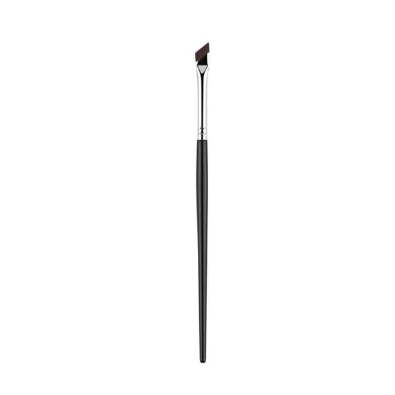 Eyeliner Brush, Eyebrow Brush, Sickle Blade Eyeliner Cream Makeup Brush, Synthetic Fiber Material, Soft Smooth Powder Absorption, Professional Natural Handle, Lightweight Portable Eye Makeup Tool