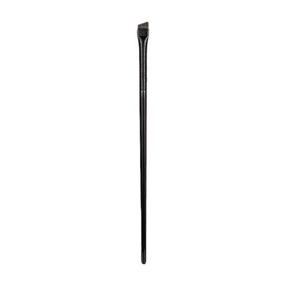 Eyeliner Brush Fine Angled - PRO Precision Gel Eye Liner Makeup Brush -Ultra Thin Slanted Flat Angle - Premium Cruelty Free Synthetic Bristles-Black