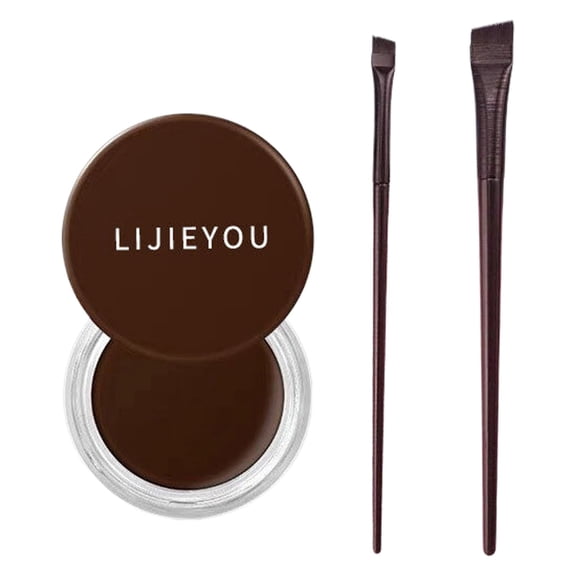 Eyeliner Eyeliner Paste Makeup Kit Includes 1 Eyebrow Brush And 1 Eyeliner Brush For Long Lasting Makeup Makeup Beauty Tools Clearance Back to Dorm for wedding