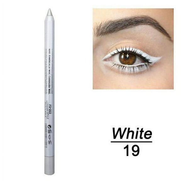 Eyeliner Gel Pen, Waterproof Eyeliner, Long-Lasting Pearl Eye Pen for Smudge-Proof and Fade-Resistant Eye Makeup, Multi-Functional Eyeliner and Eyeshadow Pen with Smooth Application and Portable
