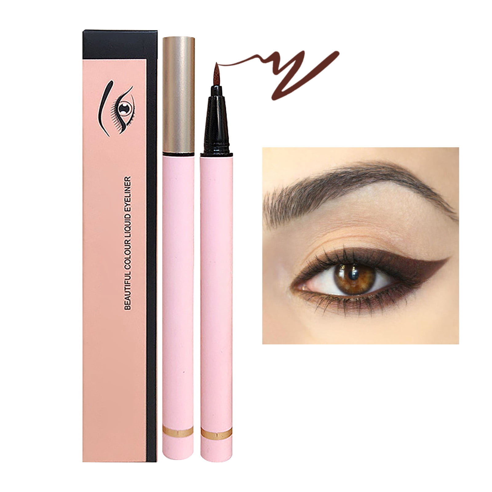 Eyeliner Liquid Eyeliner Black Brown Eyeliner For Women Eye Makeup Waterproof Long Lasting