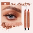 thumbnail image 1 of Eyeliner Pencil Waterproof Eye Shadow Pencil Two In One Eye Makeup Tool Natural Silk Texture Long Lasting Smudge Resistant Easy To Apply Makeup Essential, 1 of 5