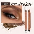 thumbnail image 1 of Eyeliner Pencil Waterproof Eye Shadow Pencil Two In One Eye Makeup Tool Natural Silk Texture Long Lasting Smudge Resistant Easy To Apply Makeup Essential, 1 of 5