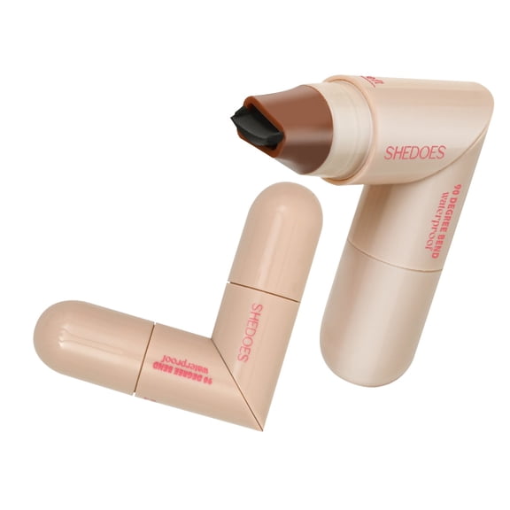 Eyeliner Stamp - Heart Wing Liner Stamp, 1ml Liquid Eyeliner, Long Lasting, Smudgeproof, Easy Winged Application, Double Head Design, Precision Makeup Tool, Women, Portable
