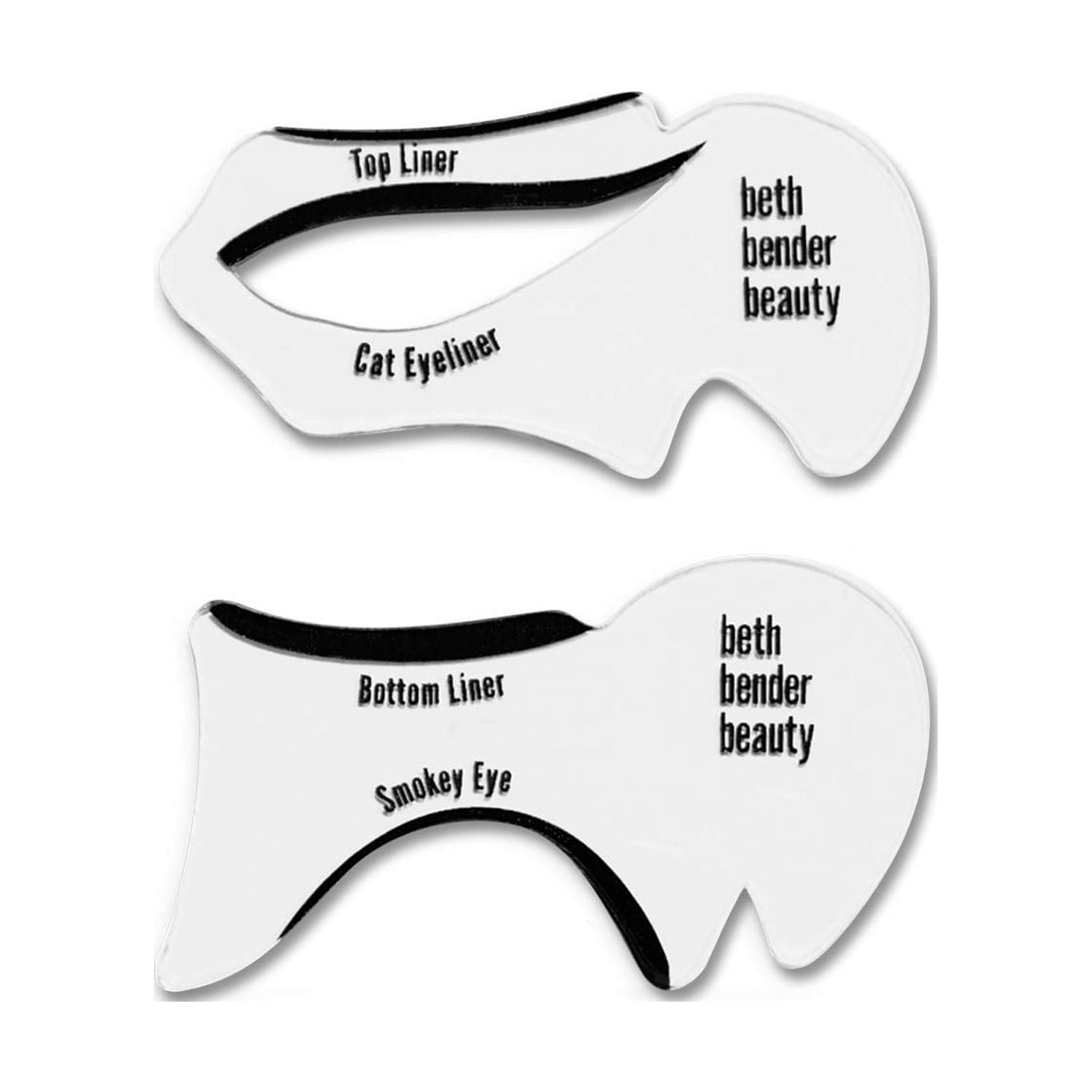 Eyeliner Stencil For Perfect Smokey Eyes or Winged Tip Look. Created