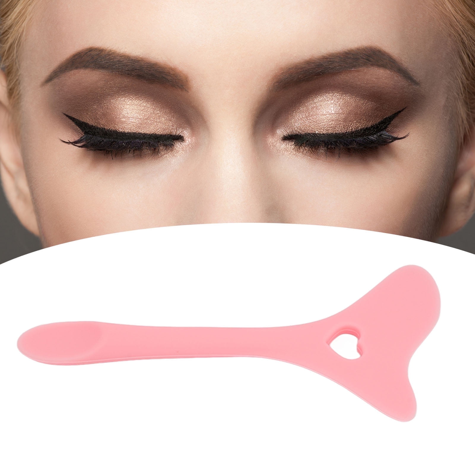 Eyeliner Stencils Silicone Winged Tip Eyeliner Aid Eyebrow Pencil