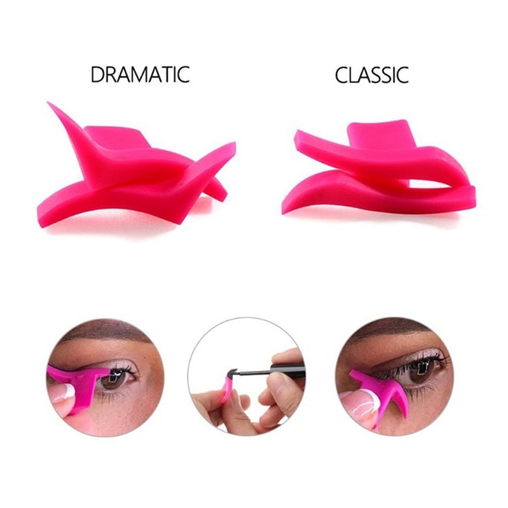 Eyeliner Template Stencil Models Professional Makeup New Wing Style Cat Eye Wing Eyeliner Stamps