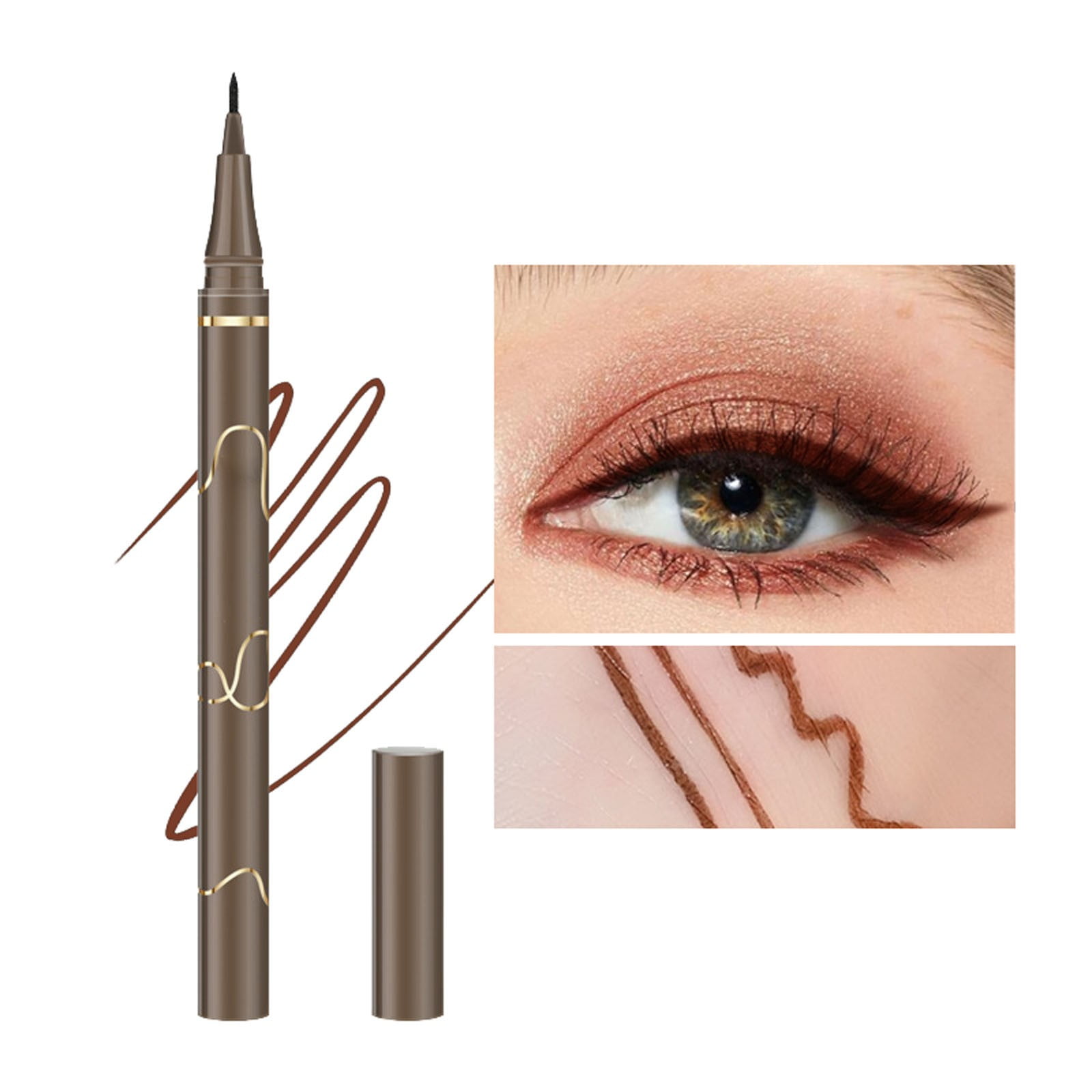 Eyeliner Water Smudge Resistant Long Wearing Retractable 2024 Pencil
