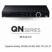 Eyemax Magic QN Series Magic Viewer DVR system, 16ch 4K video and record Plus mode upto 32CH, auto-detect Analog and EX -SDI, HD-SDI, IP, TVI, CVI -8TB HDD-