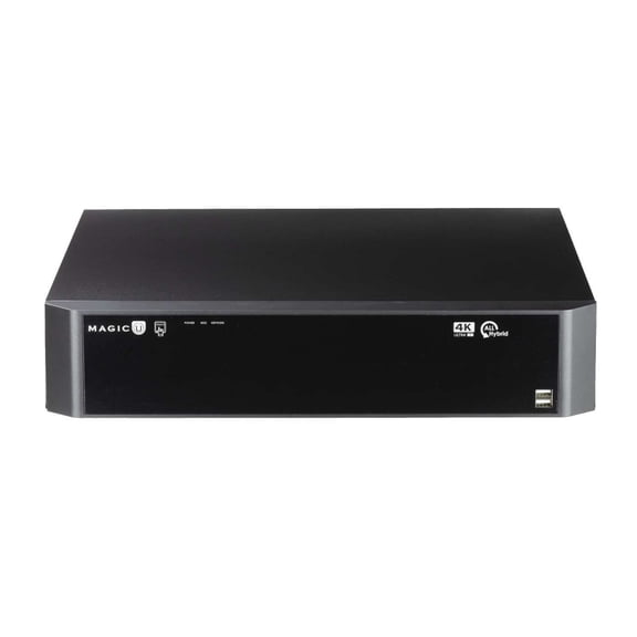 Eyemax Magic U 8M Series Magic Viewer 32CH 4K CCTV DVR System HD-SDI, EX-SDI, HD-TVI, HD-AHD, HD-CVI, 960H UVST-MAGICU32-8M5 -16TB HDD-